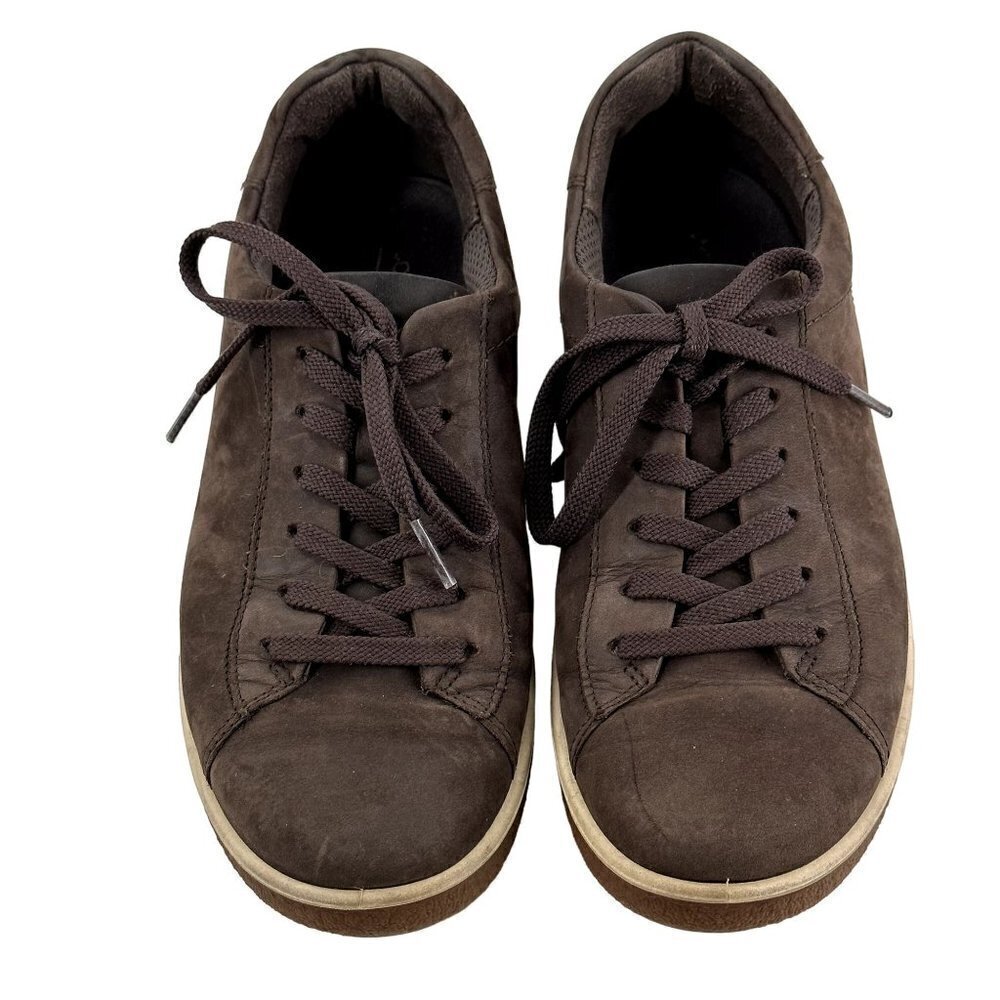 * ECCO - WOMENS CHASE II SNEAKER Brown Suede Lace Up Size 9-9.5